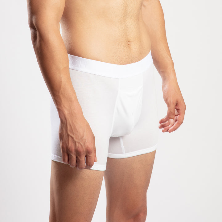 خصم 50% - بوكسر وسط 3 إنش أبيض - مقاس صغير