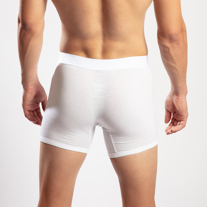 خصم 50% - بوكسر وسط 3 إنش أبيض - مقاس صغير