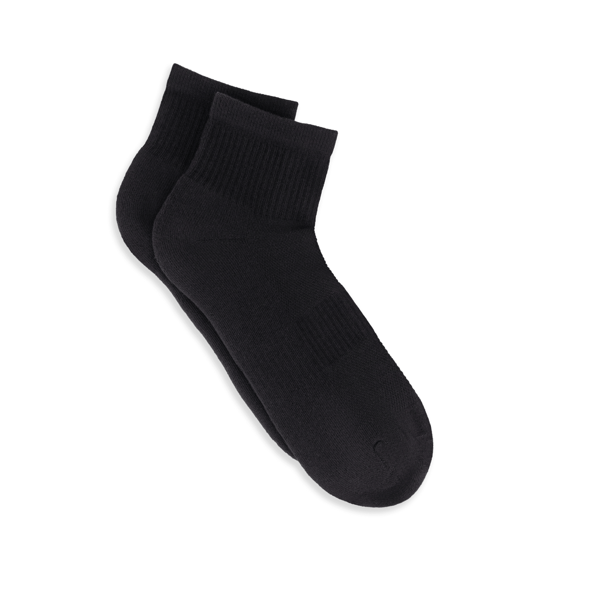 Premium high ankle cotton socks for men – white