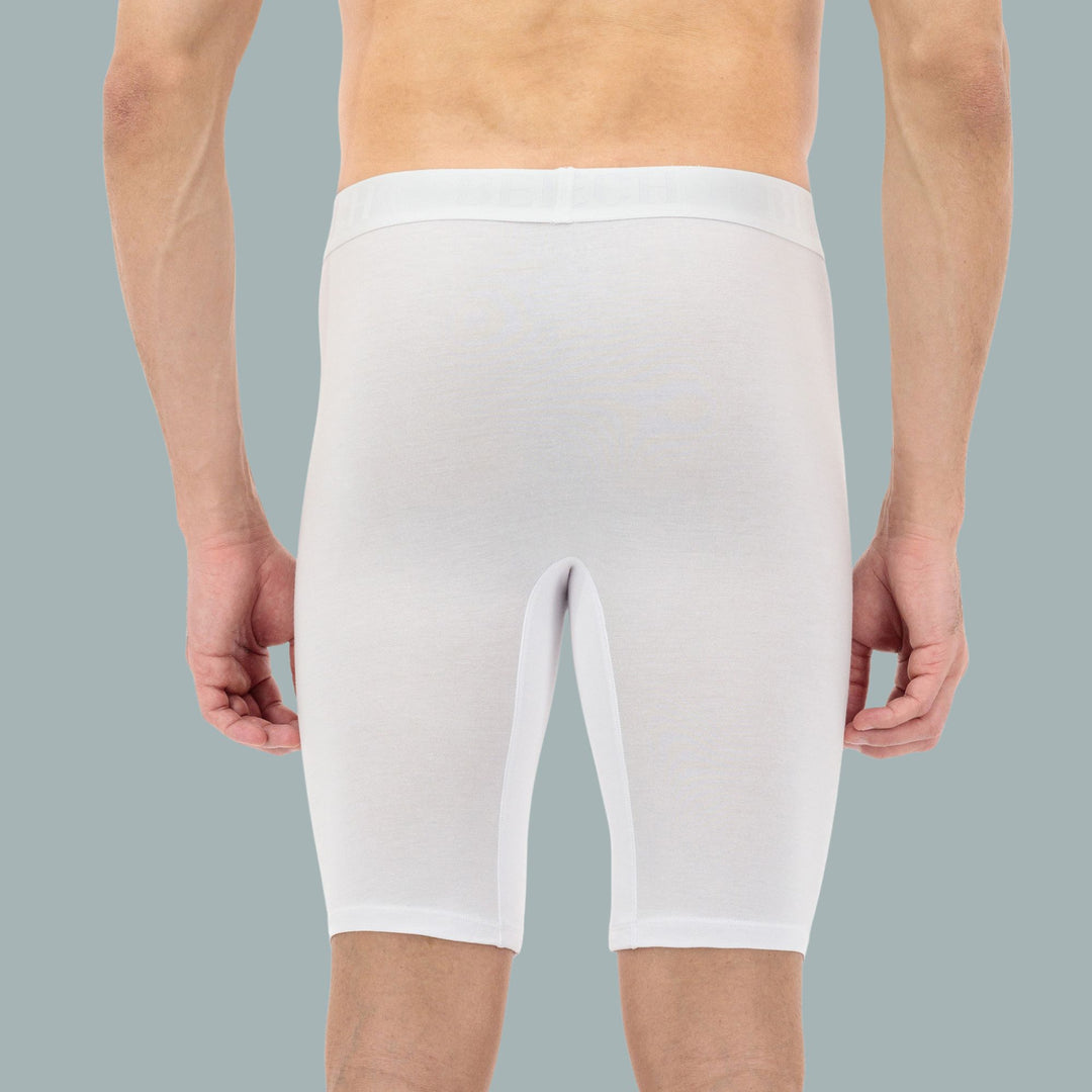 Rear view of long kandoura boxers, soft fabric for all-day comfort