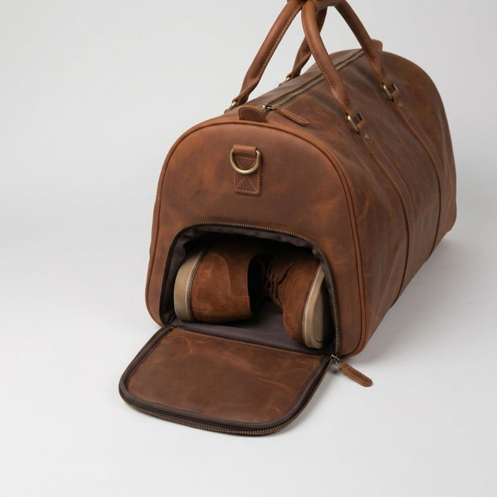 Leather Duffle Bag